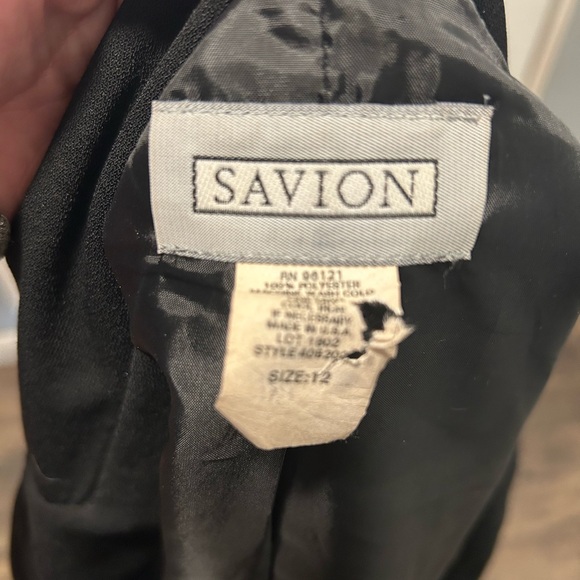 Elegant Black Women's Blazer - Picture 3 of 3